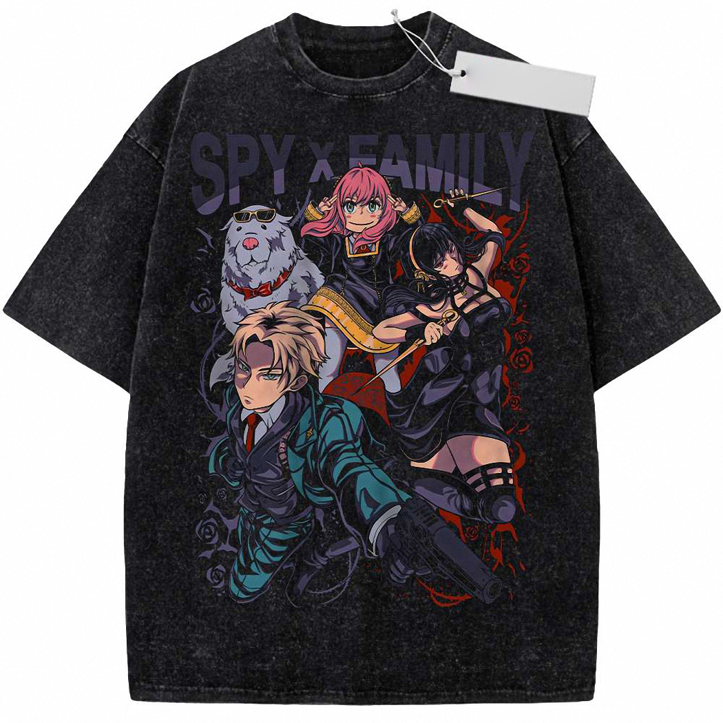 Spy x Family Shirt, Anime Shirt, Vintage T-Shirt 2