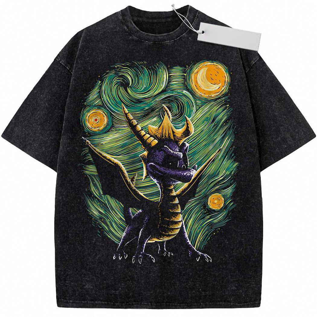 Spyro the Dragon Shirt, Game Shirt, Vintage T-Shirt 3