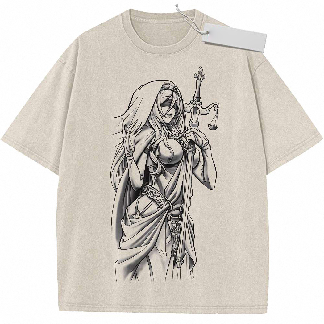 Sword Maiden Shirt, Goblin Slayer Shirt, Anime Shirt, Vintage T-Shirt 8