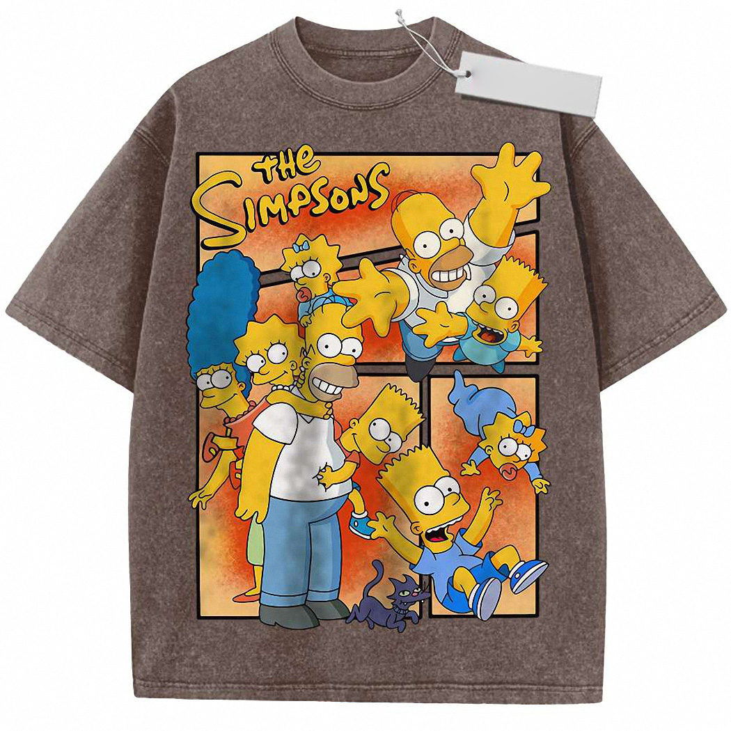 The Simpsons Shirt, Animated Shirt, Vintage Tee 7