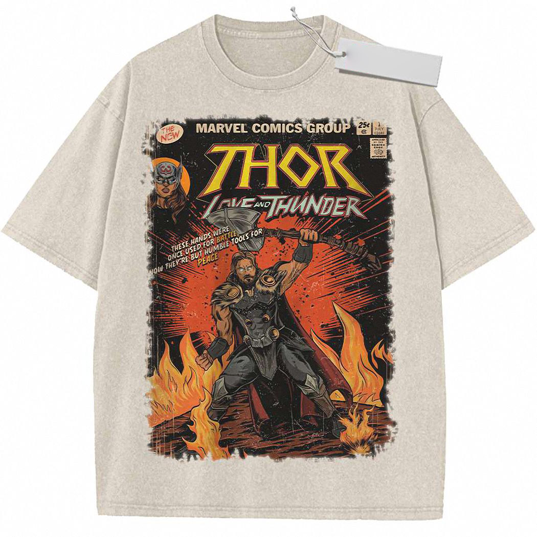 Thor Shirt, Marvel Comics Shirt, Vintage T-Shirt 9