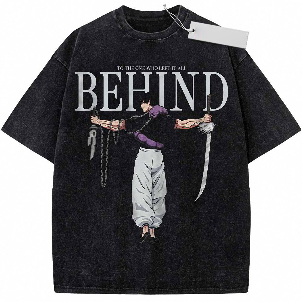 Toji Fushiguro Shirt, Jujutsu Kaisen Shirt, Anime Shirt, Vintage T-Shirt 1