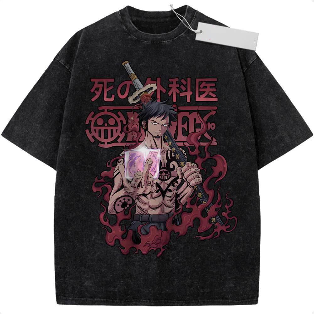 Trafalgar D Water Law Shirt, One Piece Shirt, Anime Shirt, Vintage T-Shirt