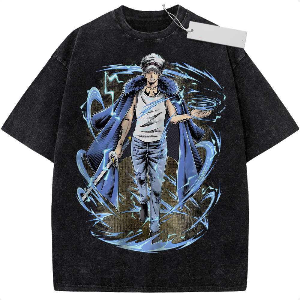 Trafalgar D Water Law Shirt, One Piece Shirt, Anime Shirt, Vintage T-Shirt