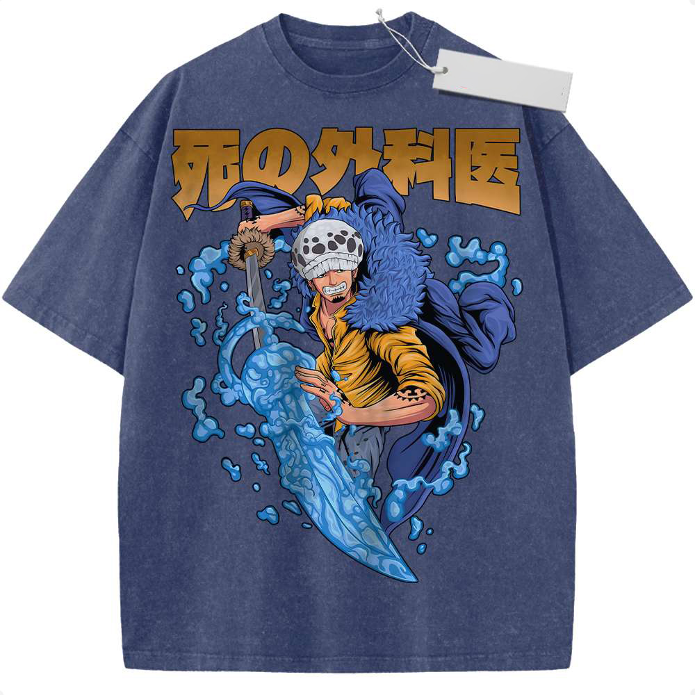 Trafalgar D Water Law Shirt, One Piece Shirt, Anime Shirt, Vintage Tee