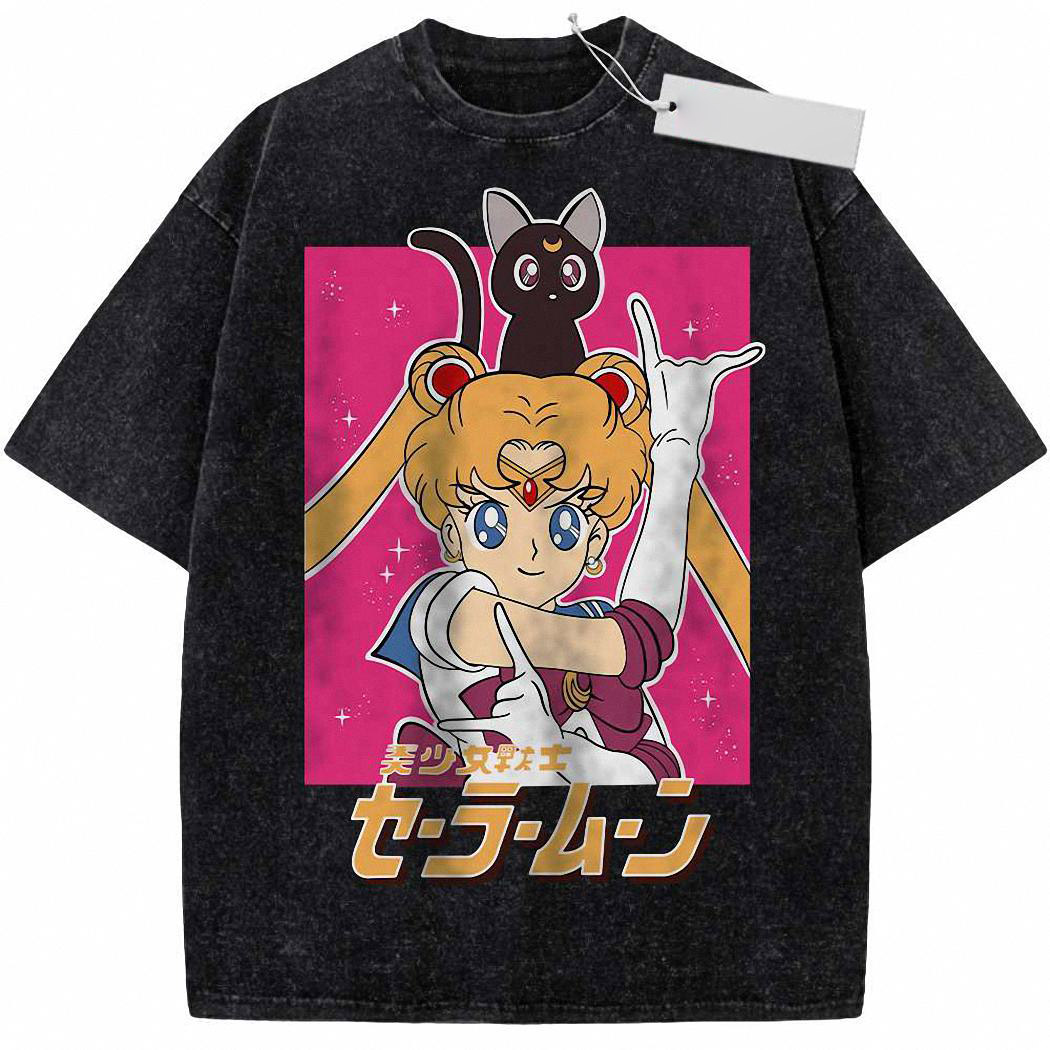 Usagi Tsukino Shirt, Sailor Moon Shirt, Anime Shirt, Vintage T Shirt 375