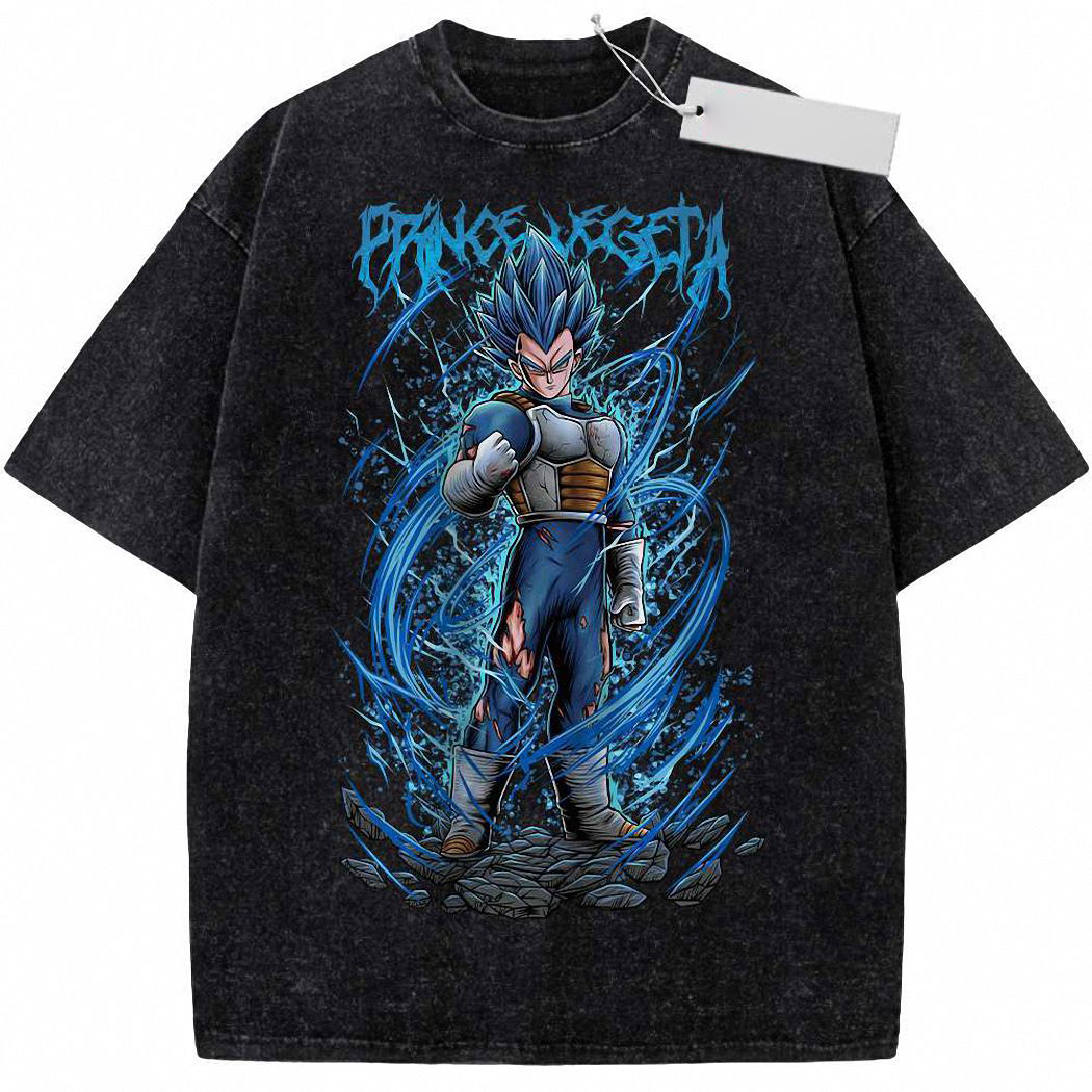 Vegeta Shirt, Dragon Ball Shirt, DBZ Shirt, Anime Shirt, Vintage Tee 3