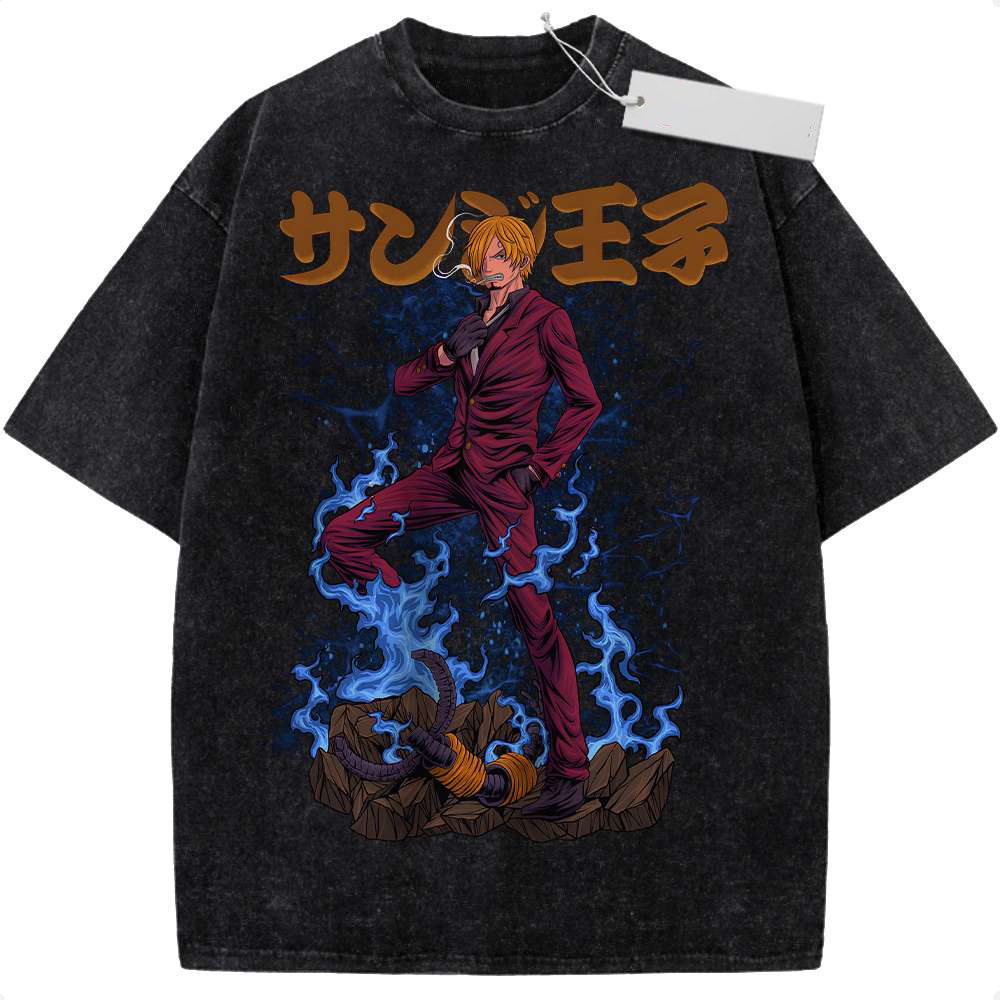 Vinsmoke Sanji Shirt, One Piece Shirt, Anime Shirt, Vintage T-Shirt