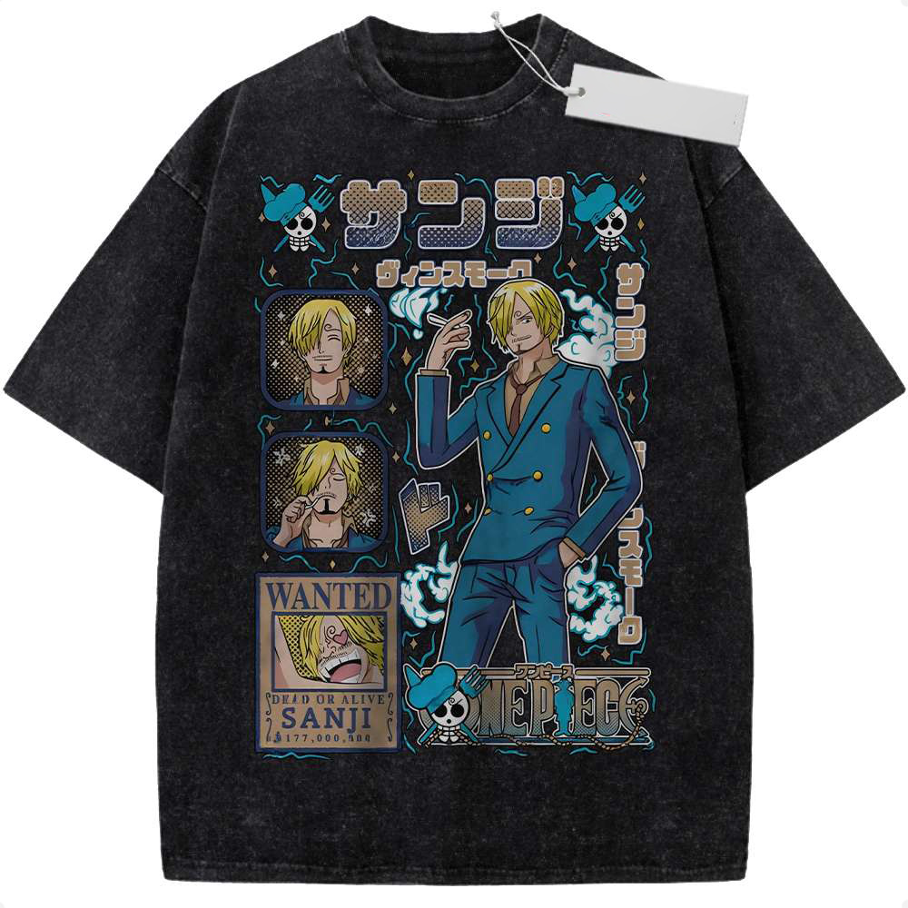 Vinsmoke Sanji Shirt, One Piece Shirt, Anime Shirt, Vintage Tee