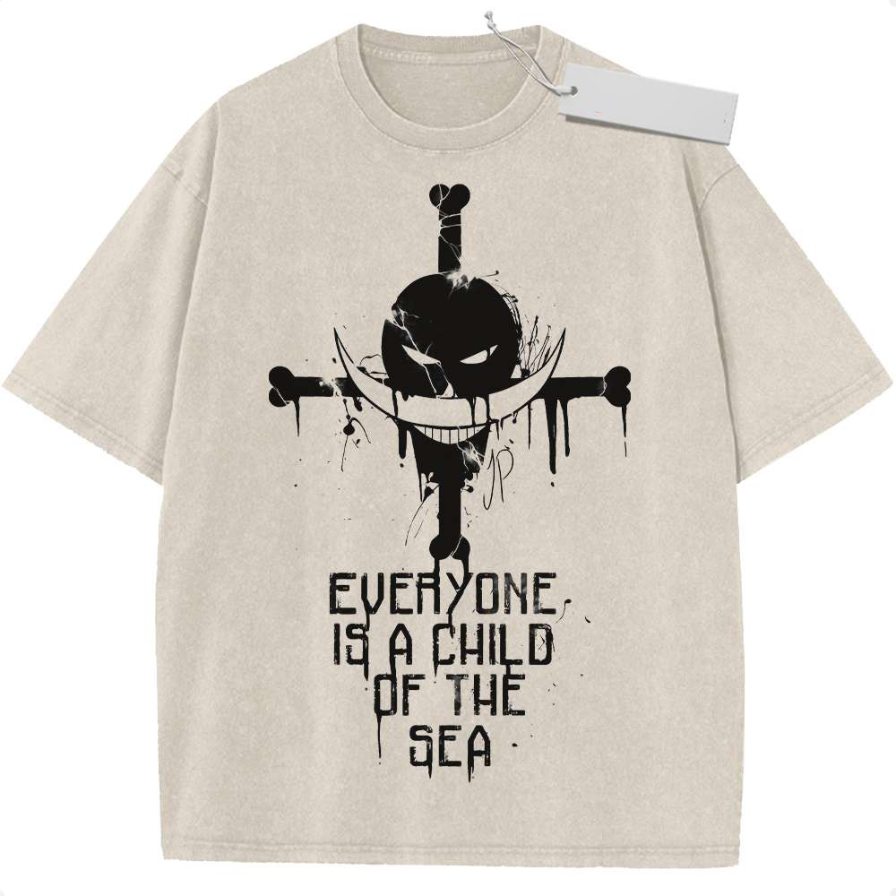 Whitebeard Shirt, One Piece Shirt, Anime Shirt, Vintage Tee