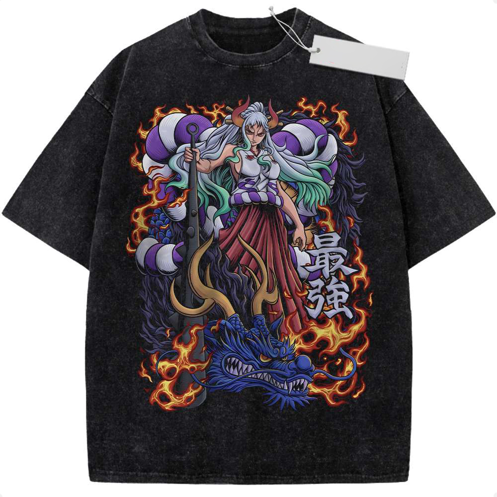 Yamato vs Kaido Shirt, One Piece Shirt, Anime Shirt, Vintage Tee