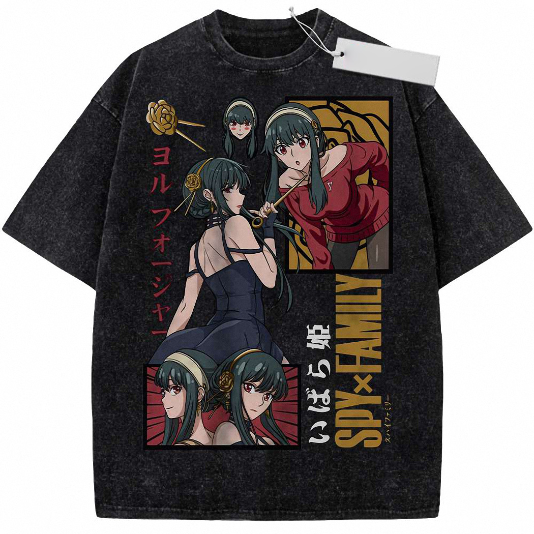 Yor Forger Shirt, Spy x Family Shirt, Anime Shirt, Vintage T-Shirt 3