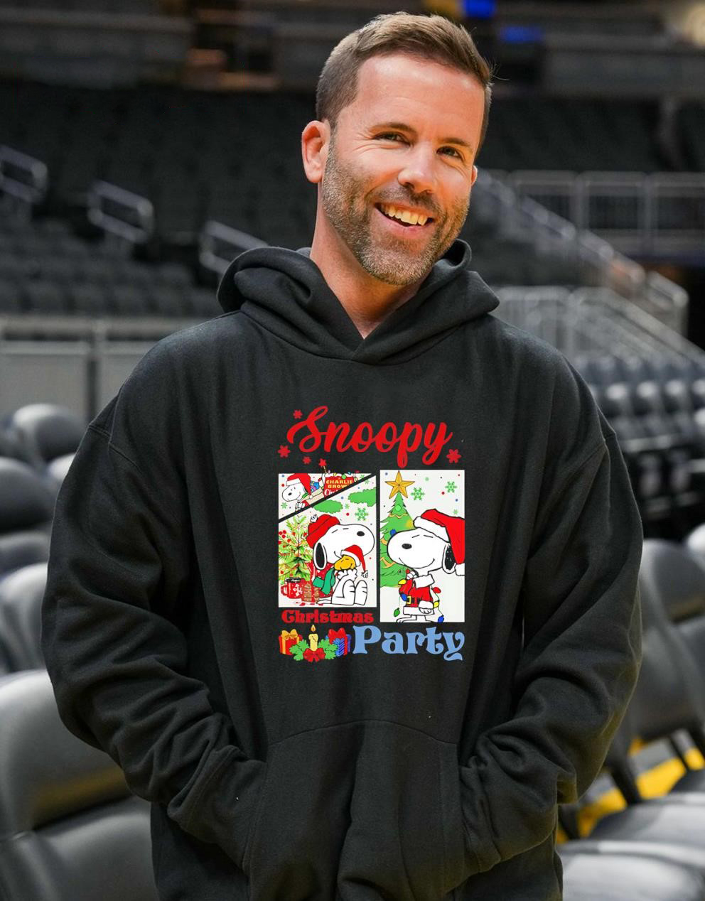 Snoopy Christmas Party Holiday Celebration Festive Cartoon Hoodie & Sweatshirt