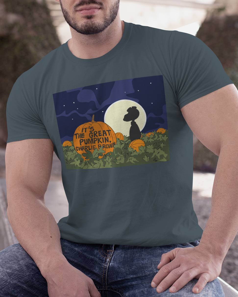 Peanuts Snoopy Halloween T-Shirt – It’s The Great Pumpkin Custom Print Vintage Holiday Tee