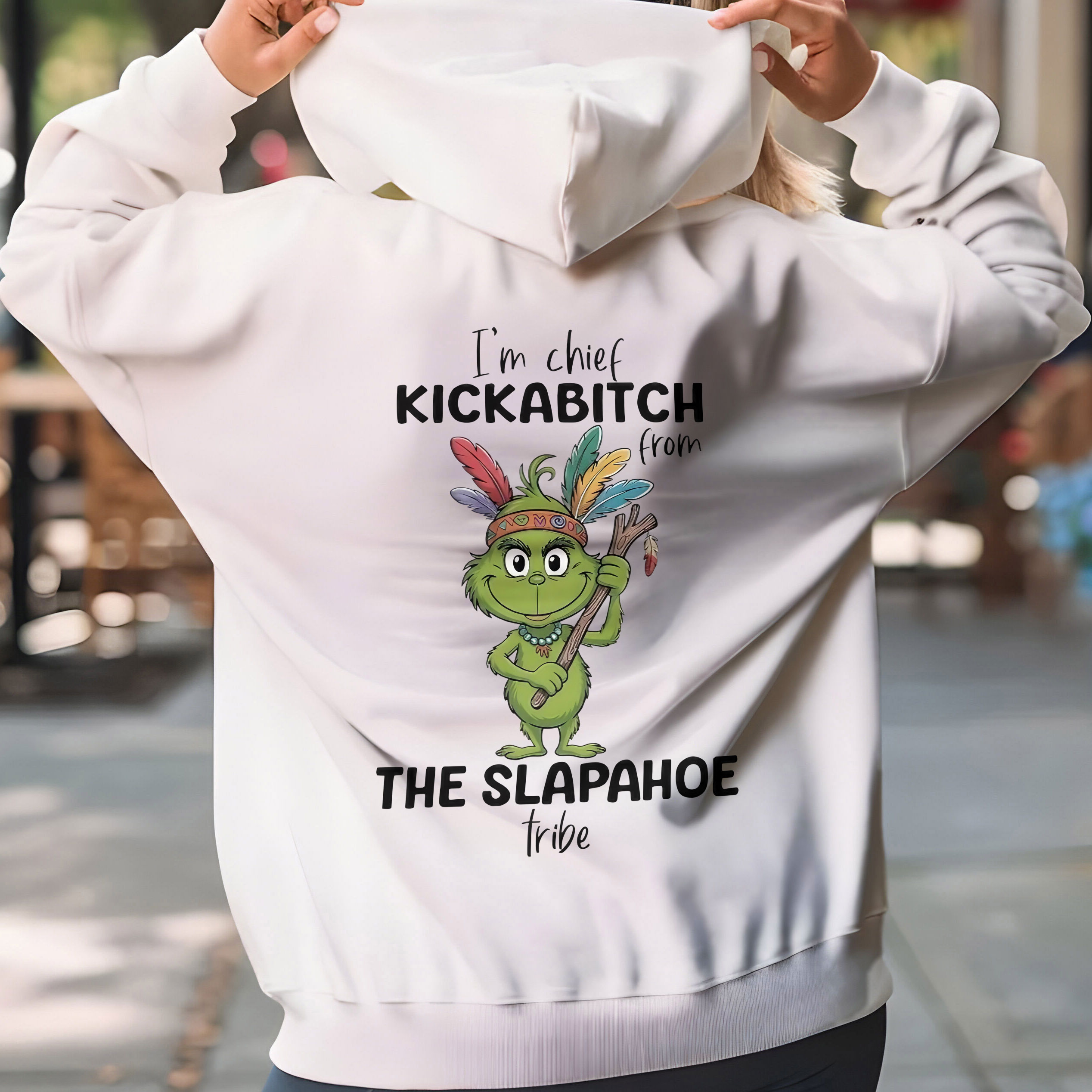 Grinch Quote Christmas T-Shirt – Funny I’m Chief Sassypants From The NoDrama Tribe Vintage Bootleg Holiday Tee