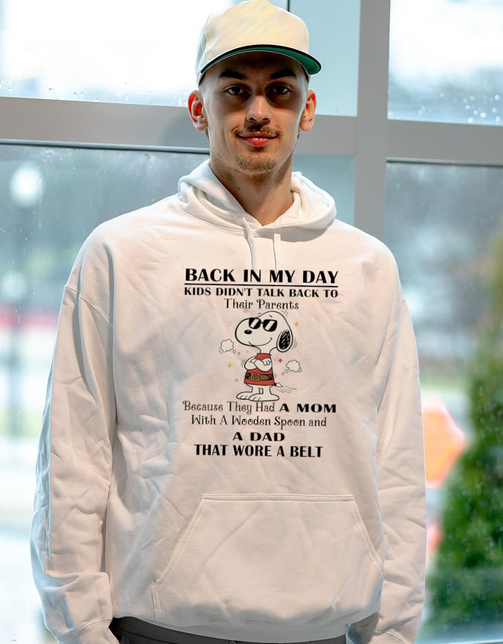 Peanuts Snoopy T-Shirt – Funny Back In My Day Kids Didn’t Talk Back To Their Parents Vintage Bootleg Humor Tee