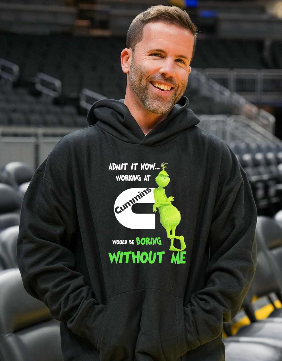 Grinch Cummins Funny Work Quote Christmas T-Shirt – Holiday Vintage Bootleg Tee