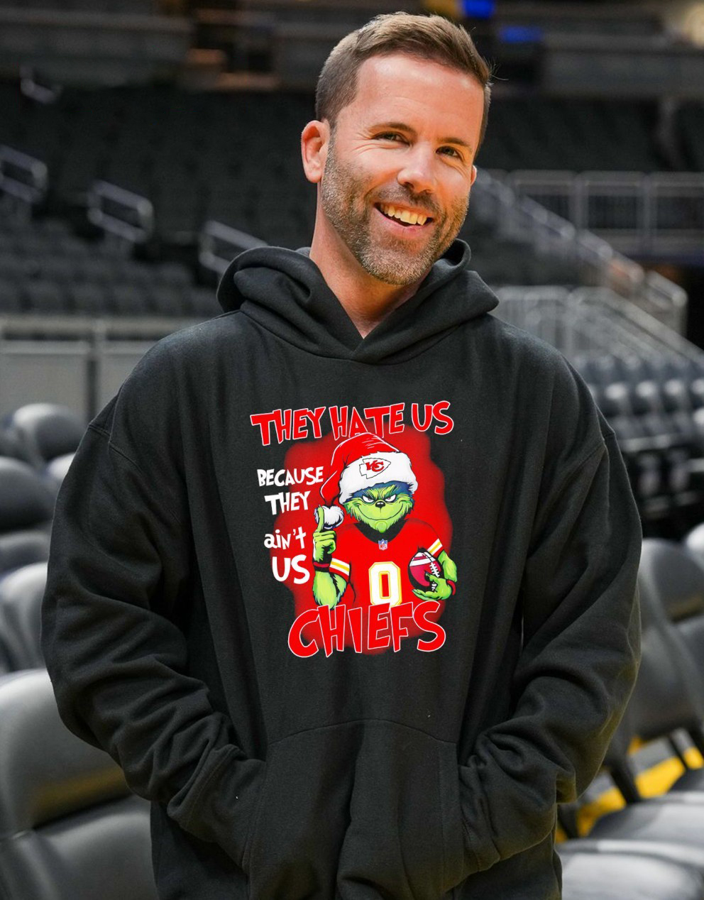 Grinch Chiefs Funny Christmas T-Shirt – Football Meme Holiday Vintage Bootleg Tee
