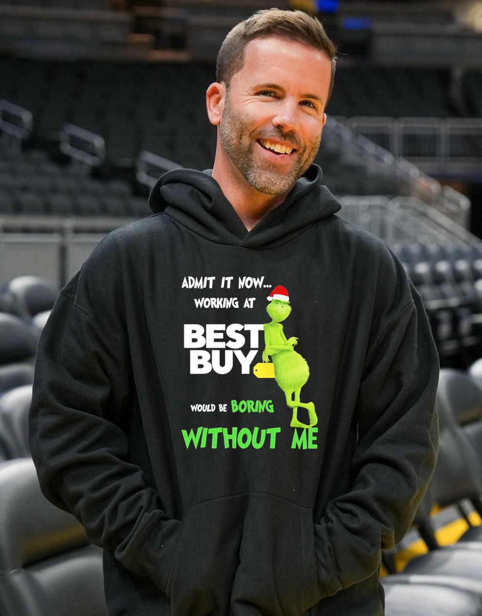 Grinch Best Buy Funny Work Quote Christmas T-Shirt – Holiday Vintage Bootleg Tee