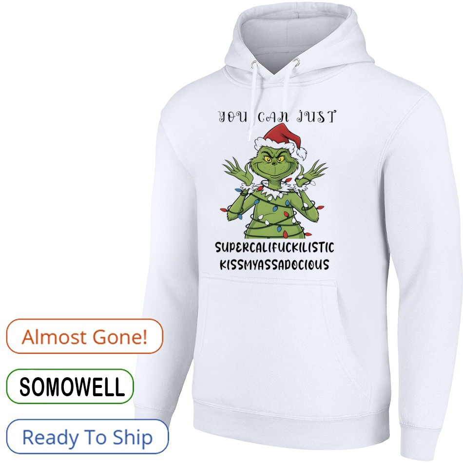 Grinch Offensive Humor Quote Christmas T-Shirt – Funny Sarcastic Holiday Bootleg Vintage Tee