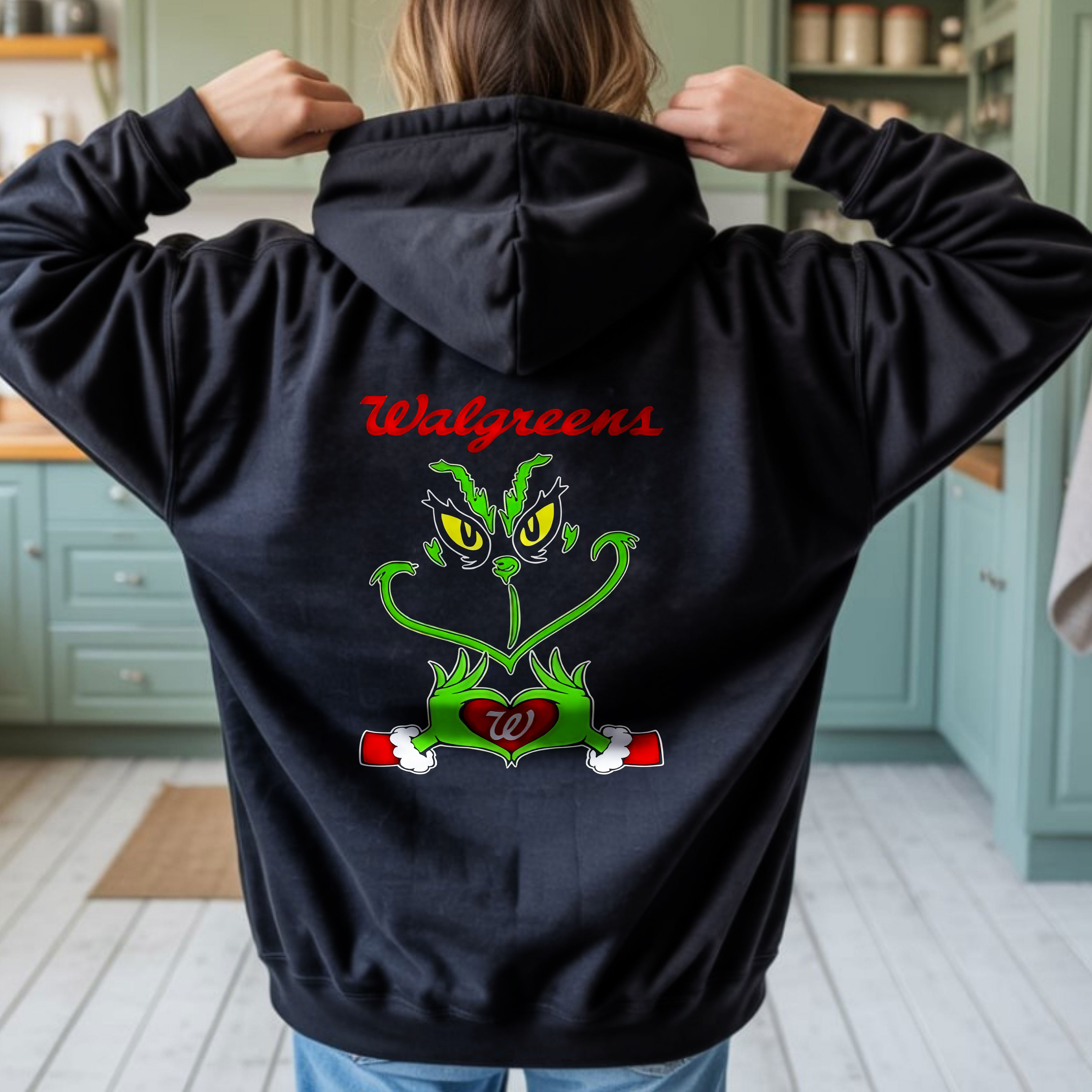 Grinch Art Walgreens Christmas Vintage Bootleg T-Shirt