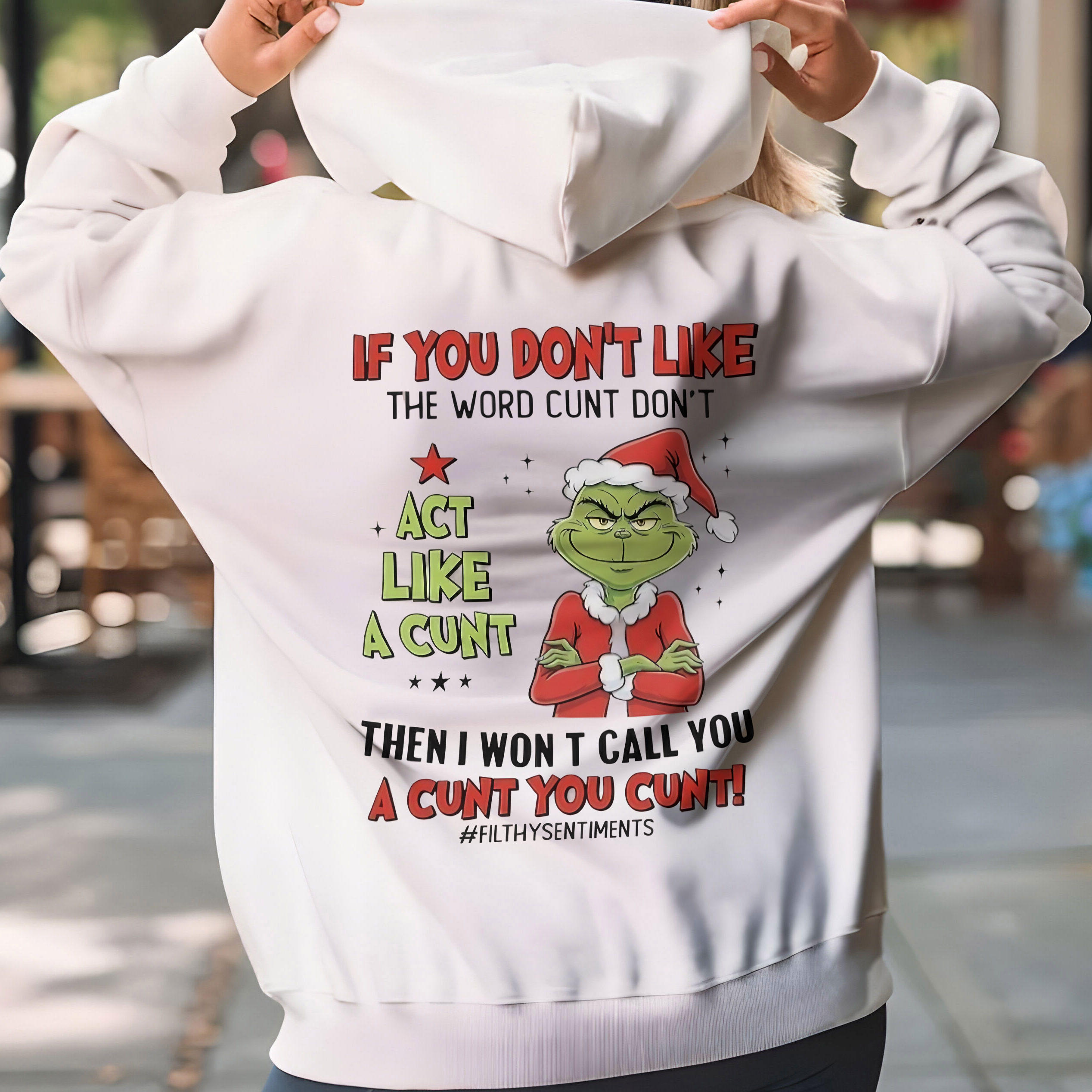 Grinch Quote Christmas T-Shirt – Funny Don’t Act Rude And I Won’t Call You One Vintage Bootleg Holiday Tee