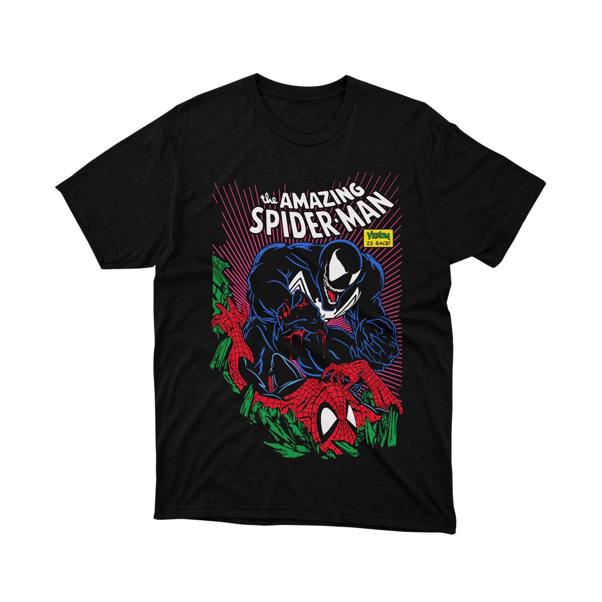 Amazing Spider-Man Vintage Graphic T-Shirt, Classic Spider-Man Comic Tee, Marvel Superhero Apparel for Men & Women, Retro Spidey Gift