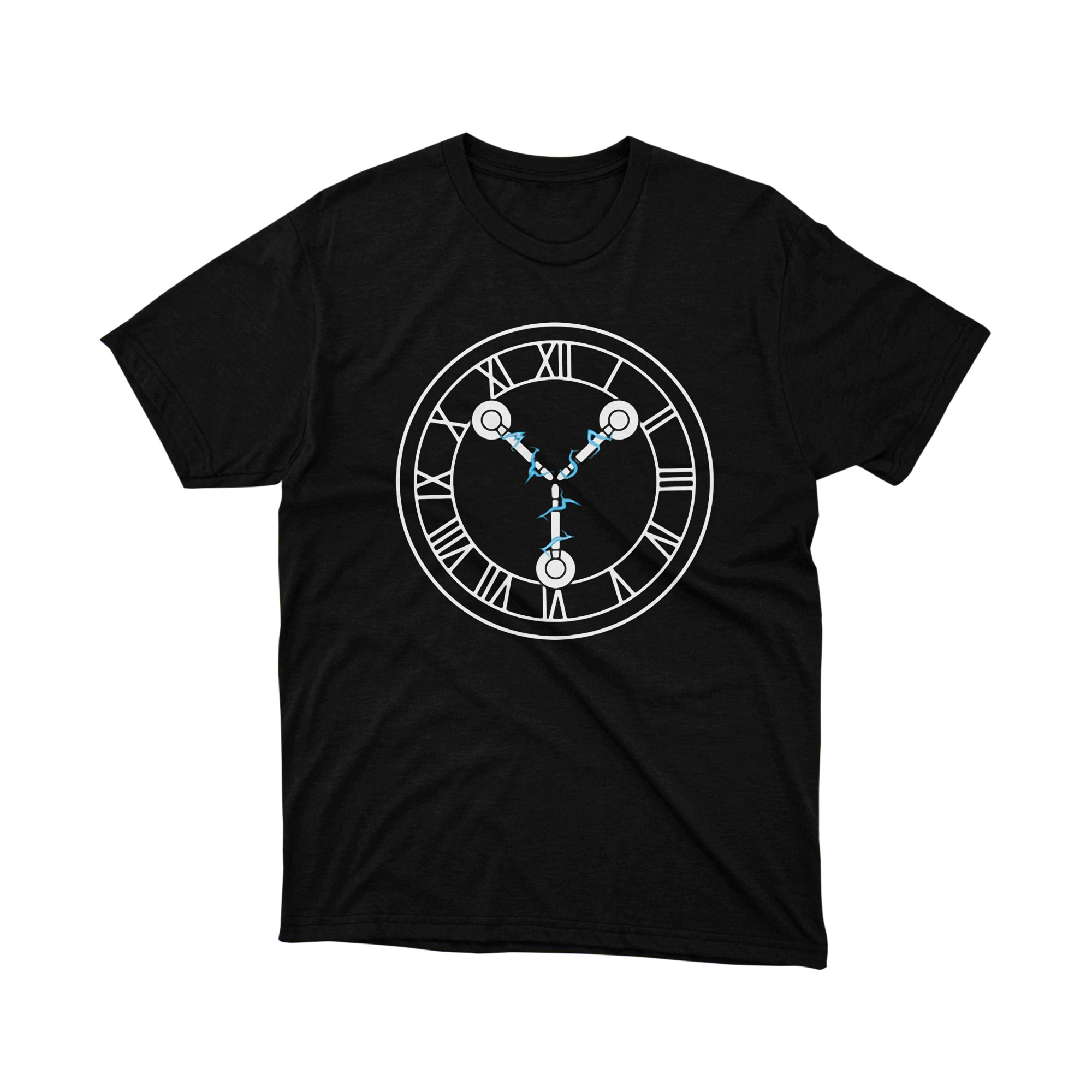 Back to the Future Flux Capacitor Clock T Shirt