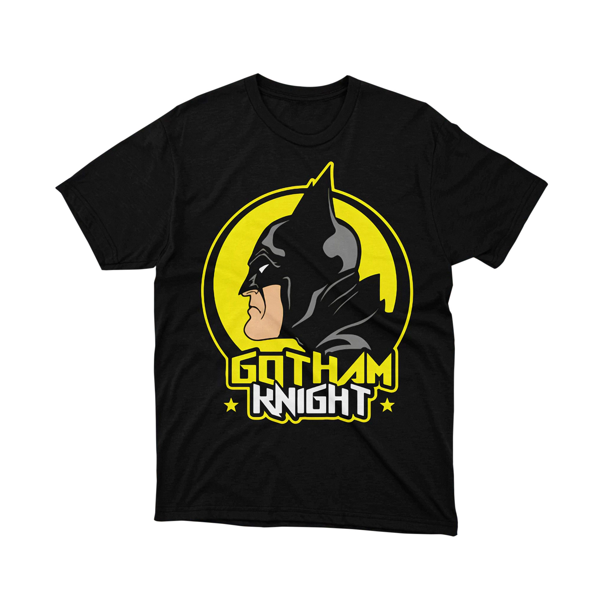 Batman Gotham Knight Side Profile T Shirt