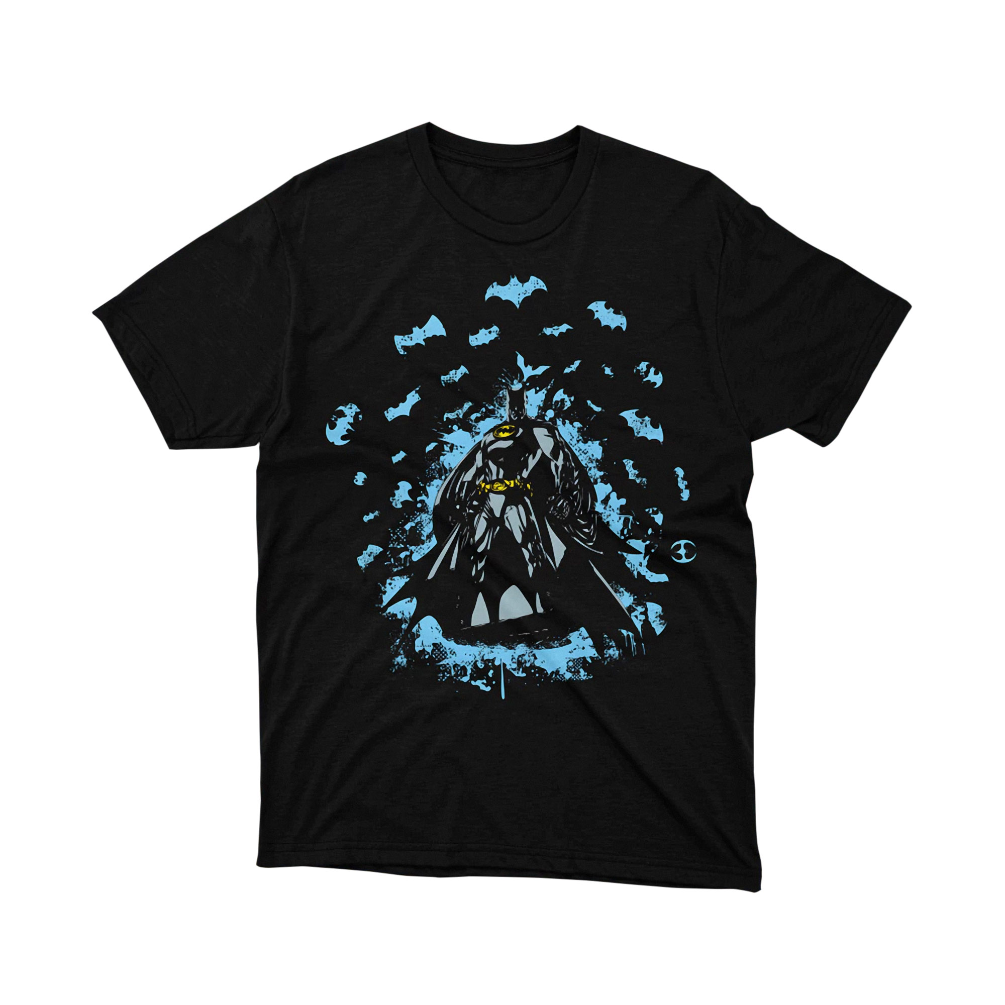 Batman Red Bat Skyline Parody T Shirt Gotham Urban Symbol Unisex