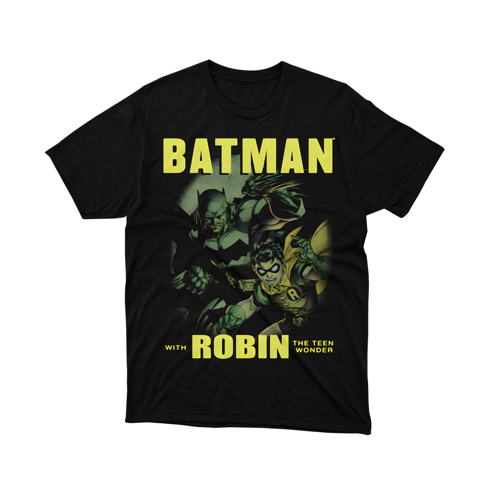 Batman Robin The Teen Wonder Comic Art T Shirt