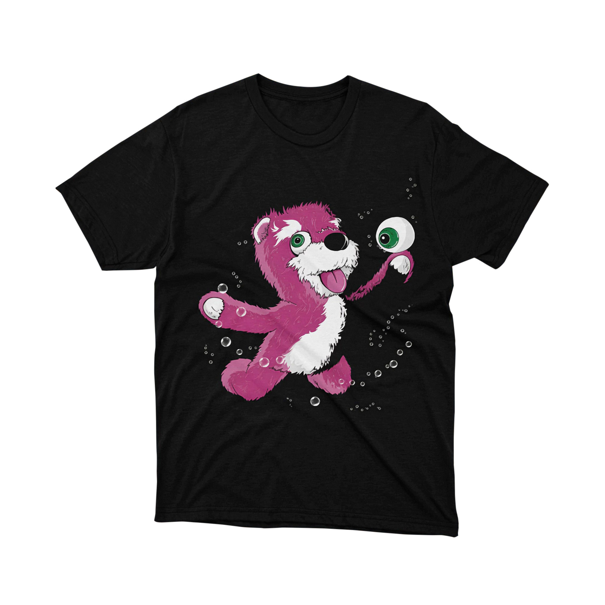 Breaking Bad Pink Bear Eyeball Floating T Shirt