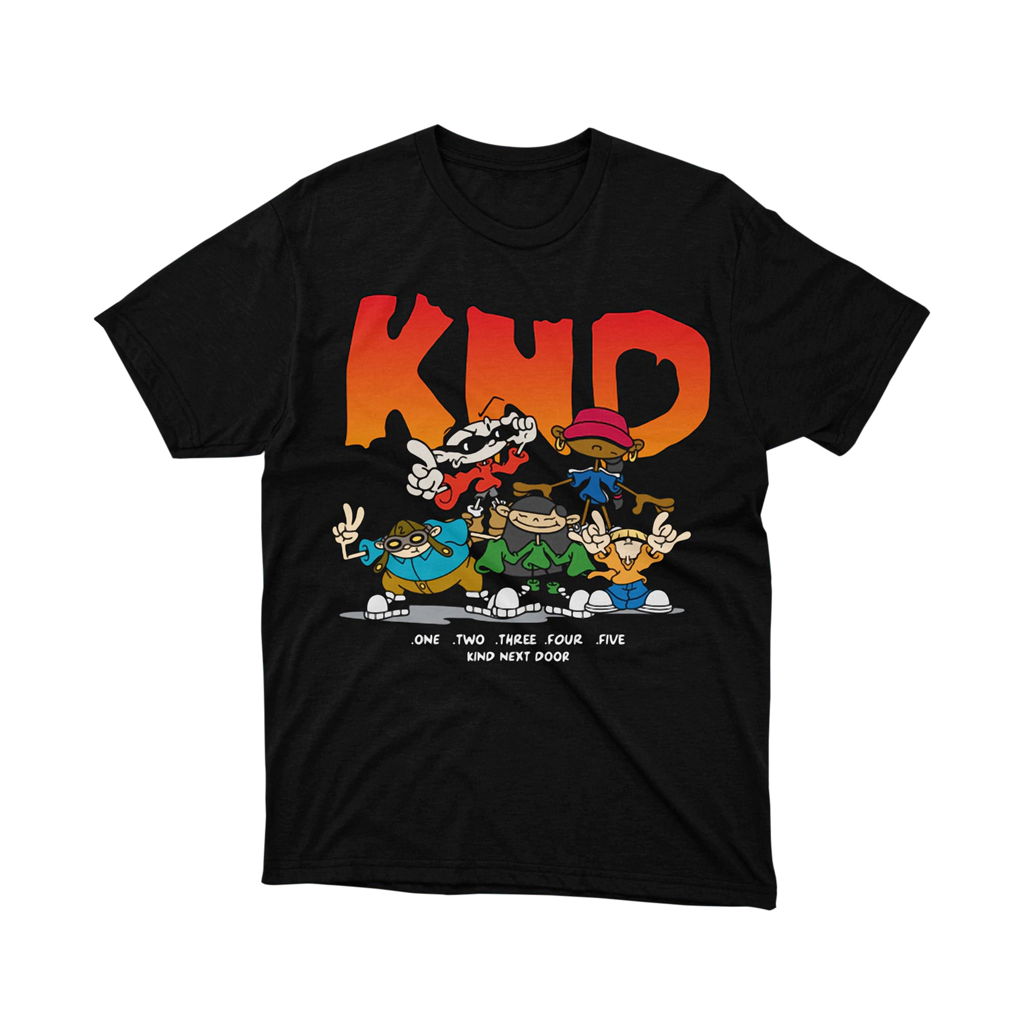 Codename Kids Next Door KND Group Photo T Shirt