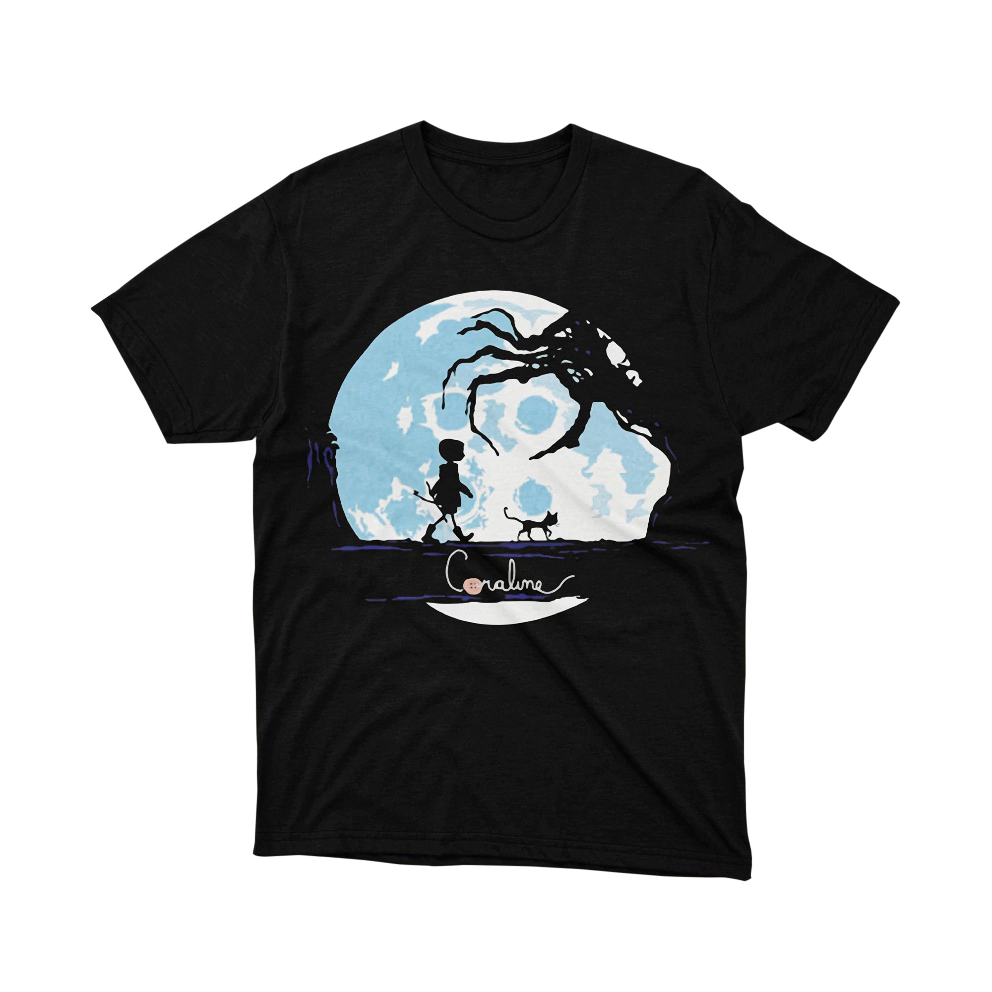 Coraline Other Mother Buttons Spider Hands T Shirt