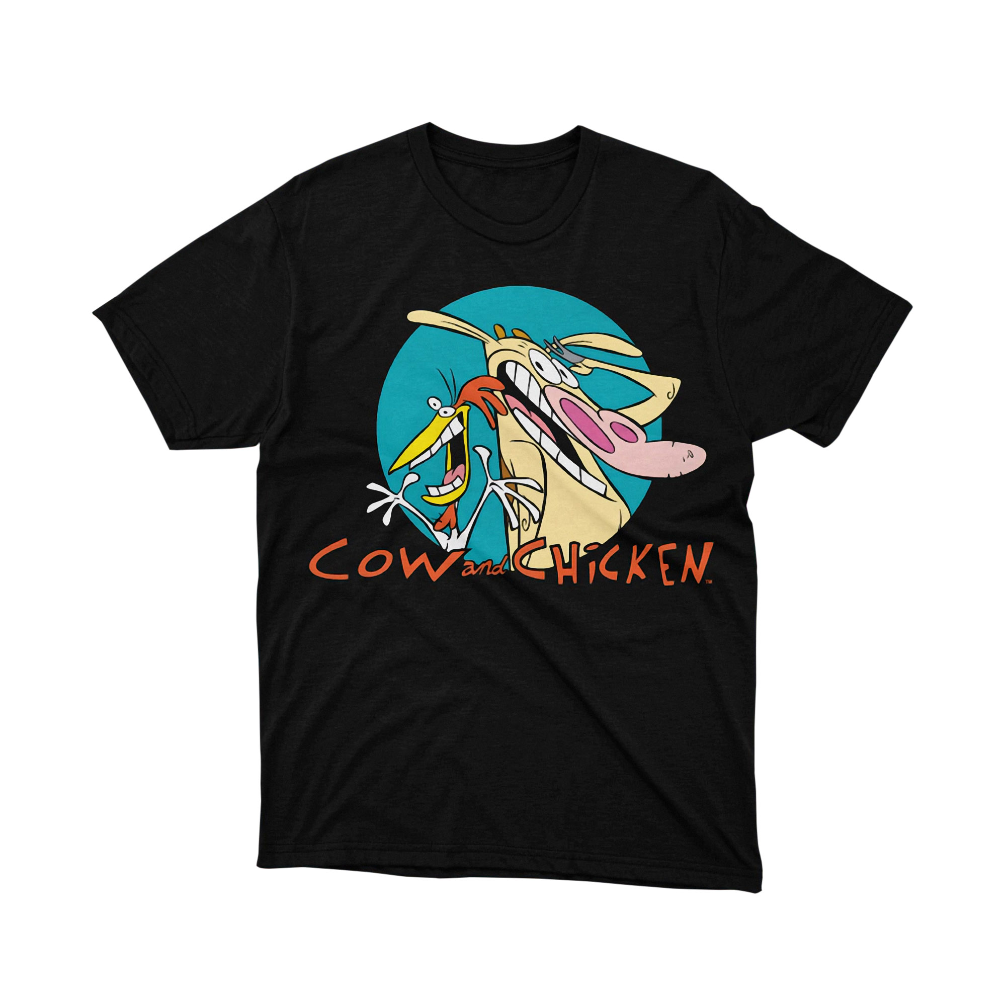 Cow and Chicken Cartoon Network Funny T Shirt
