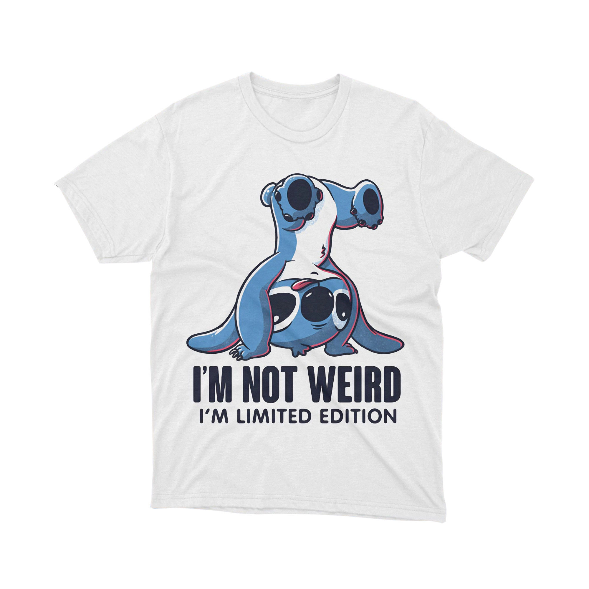 Disney Lilo and Stitch I Am Not Weird Quote T Shirt