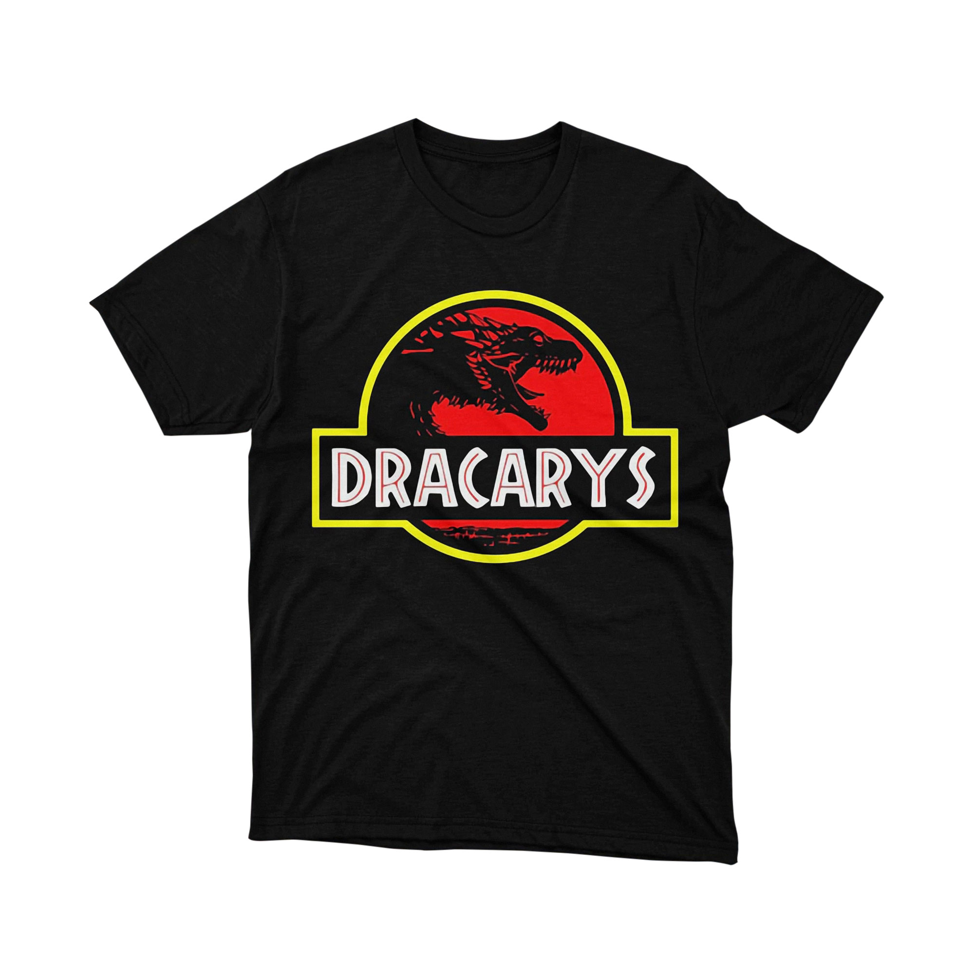 Dracarys Dinosaur Jurassic Dragon Parody Game Thrones Tee Shirt