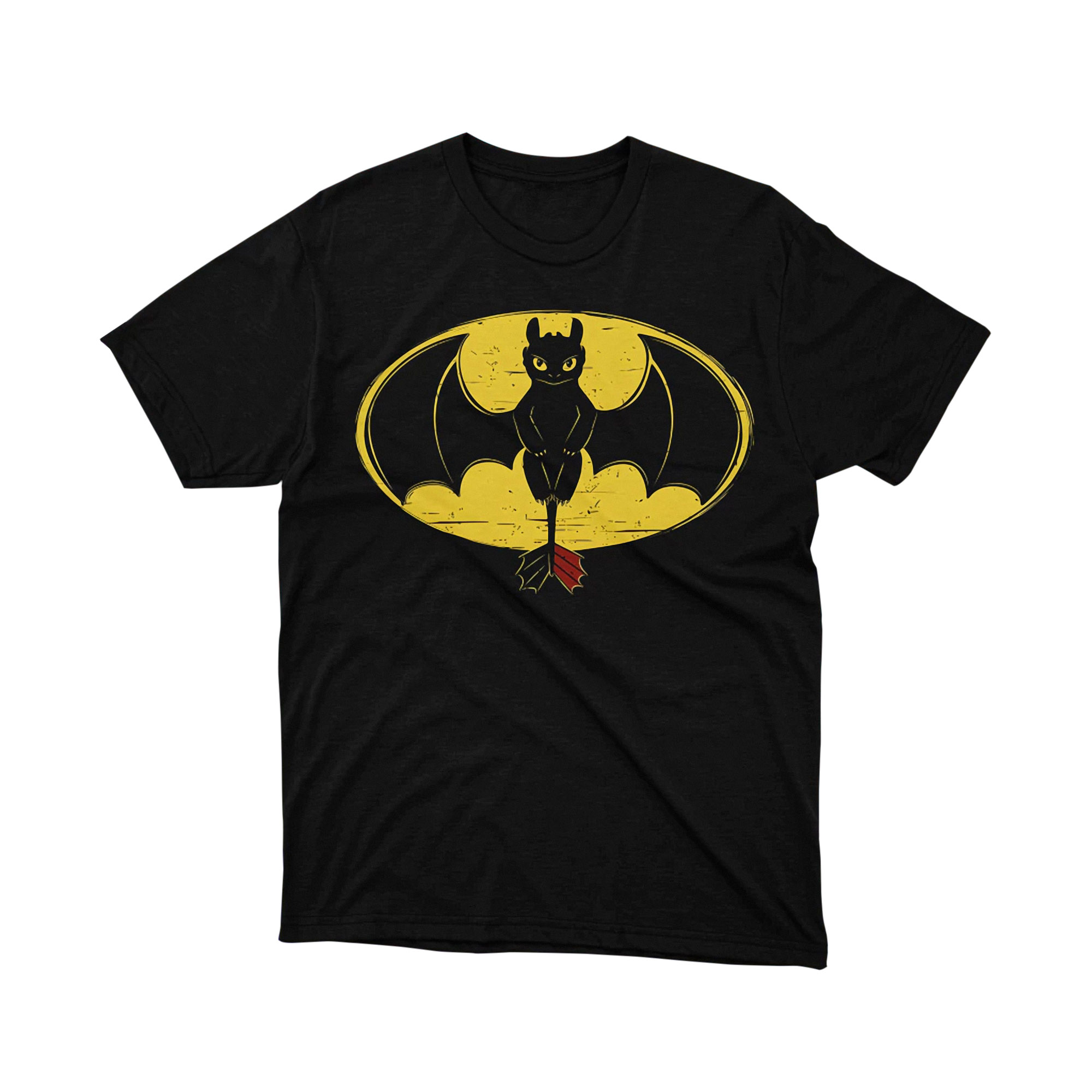 How to Train Your Dragon Toothless Batman Parody T Shirt