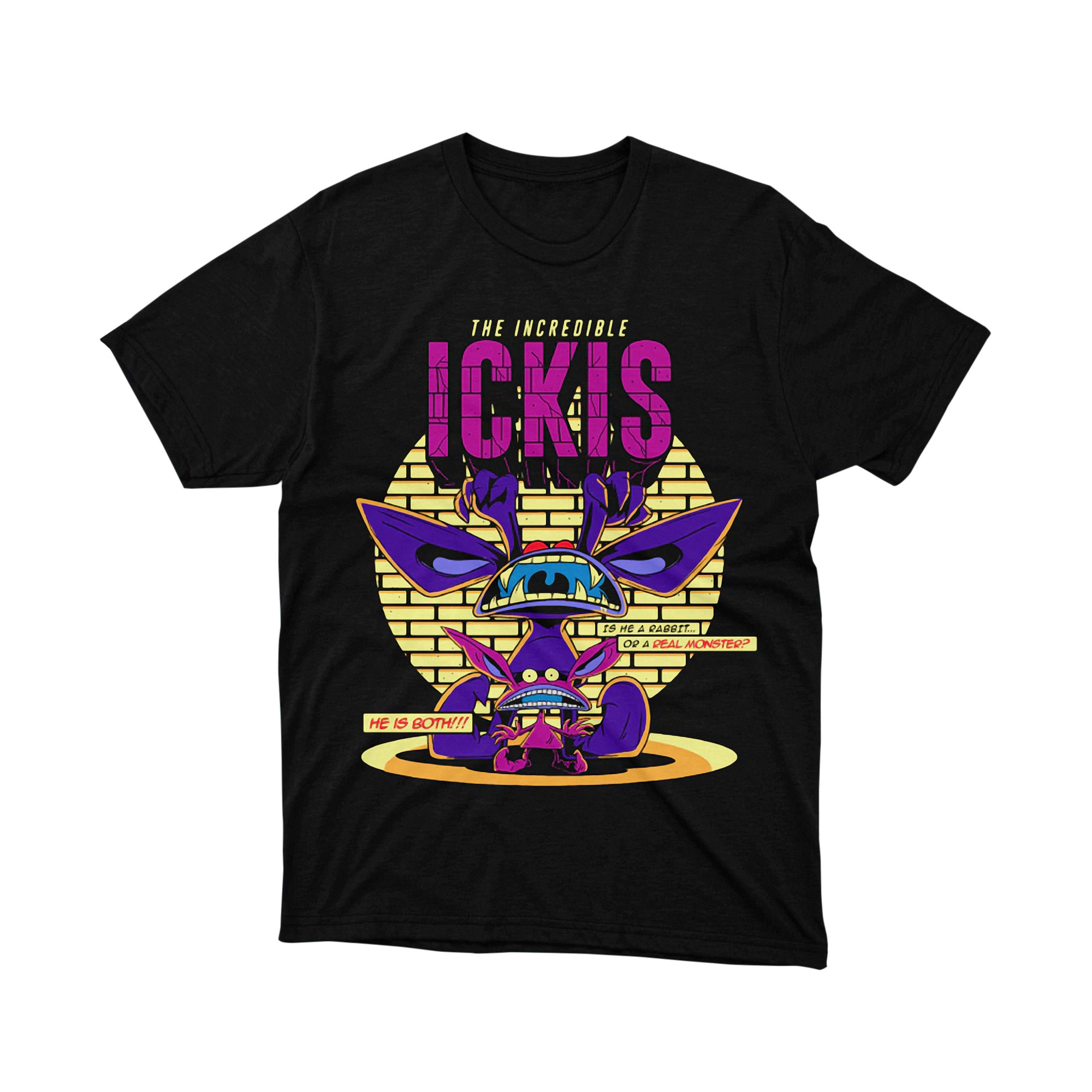 Ickis The Incredible Monster Aaahh Real Monsters Tee Shirt