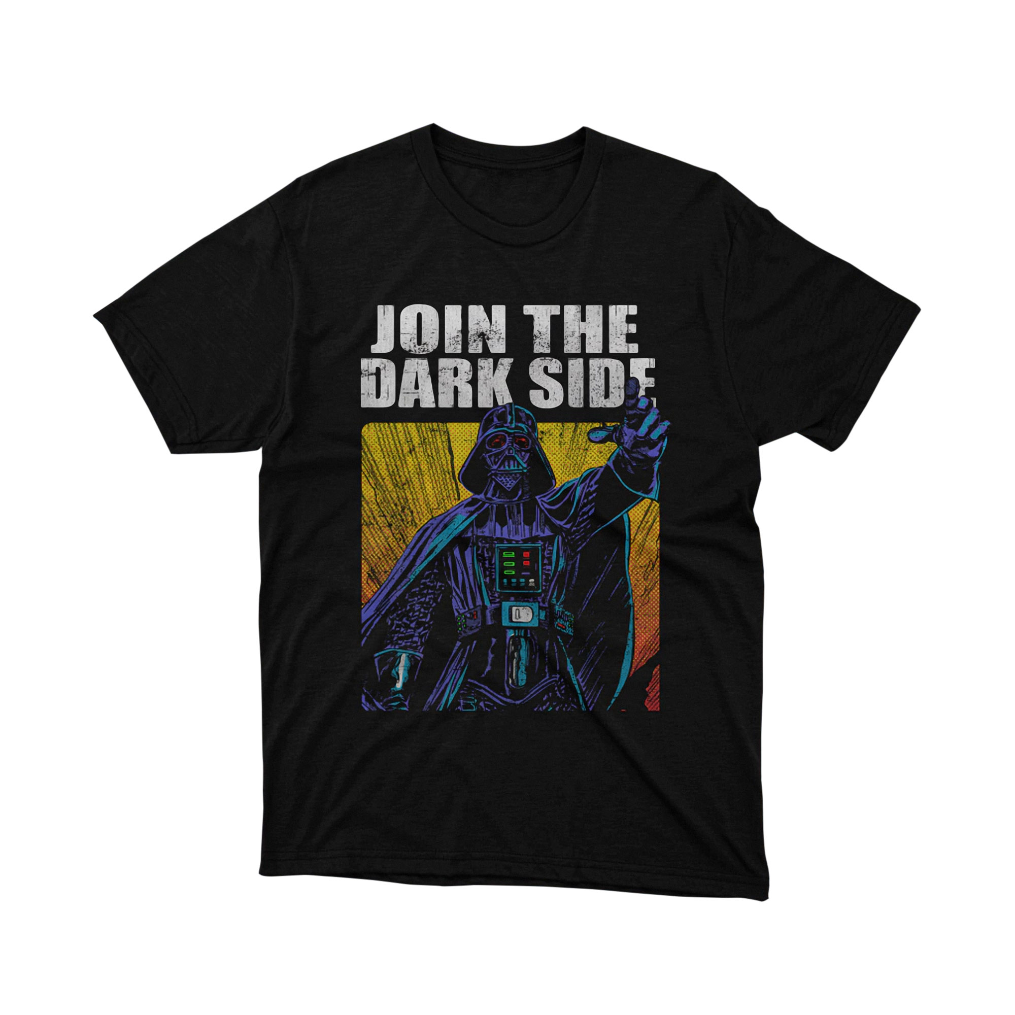 Join the Dark Side Darth Vader Star Wars Parody T Shirt Retro Poster Unisex