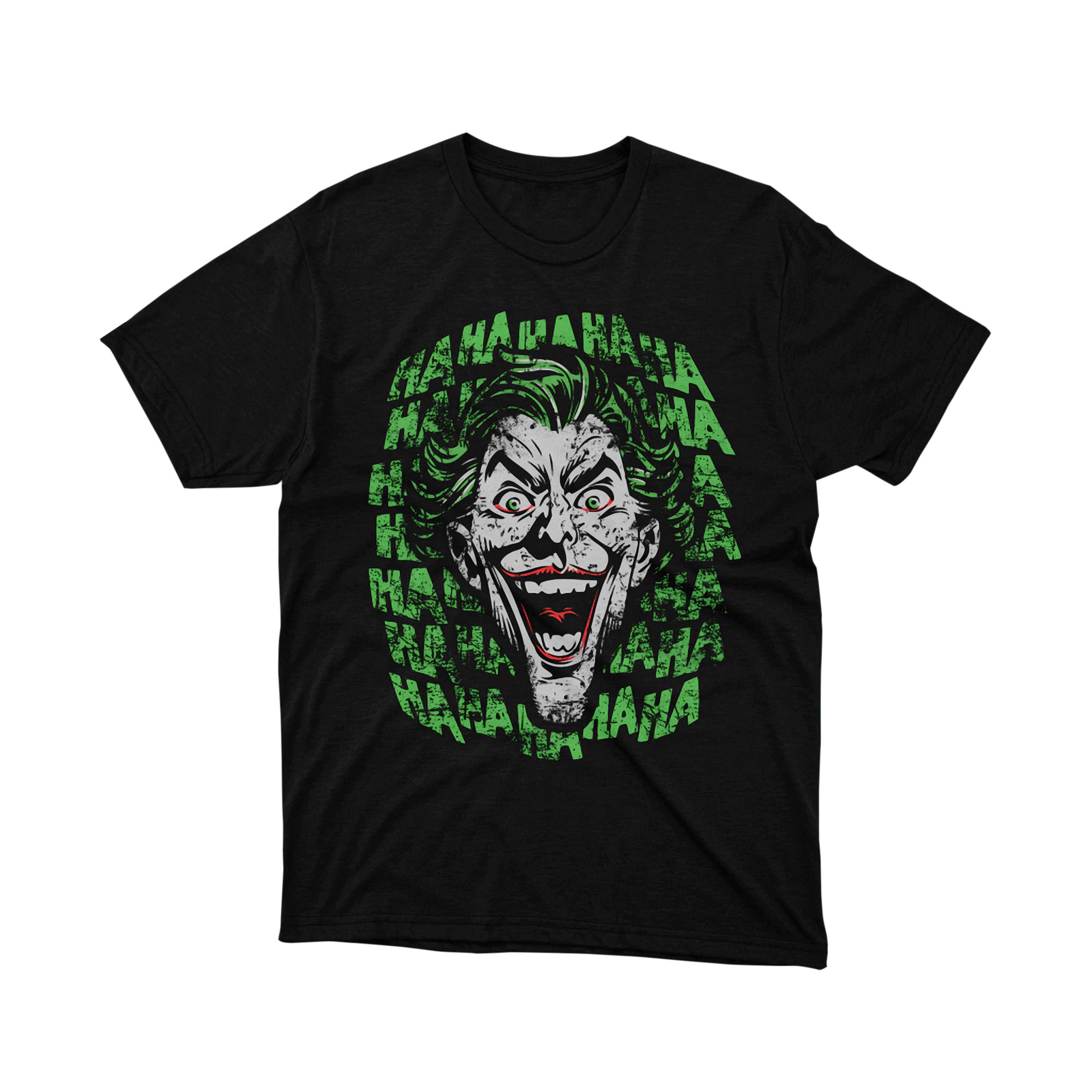 Joker Classic Ha Ha Ha Comic Laugh T Shirt