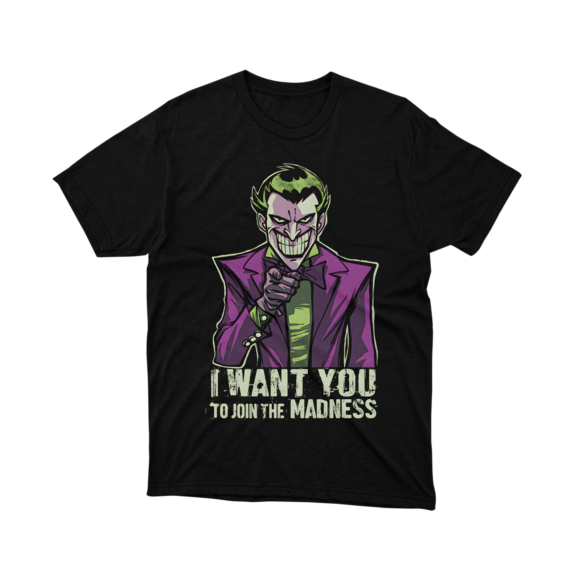 Joker I Want You To Join The Madness Comic T Shirt