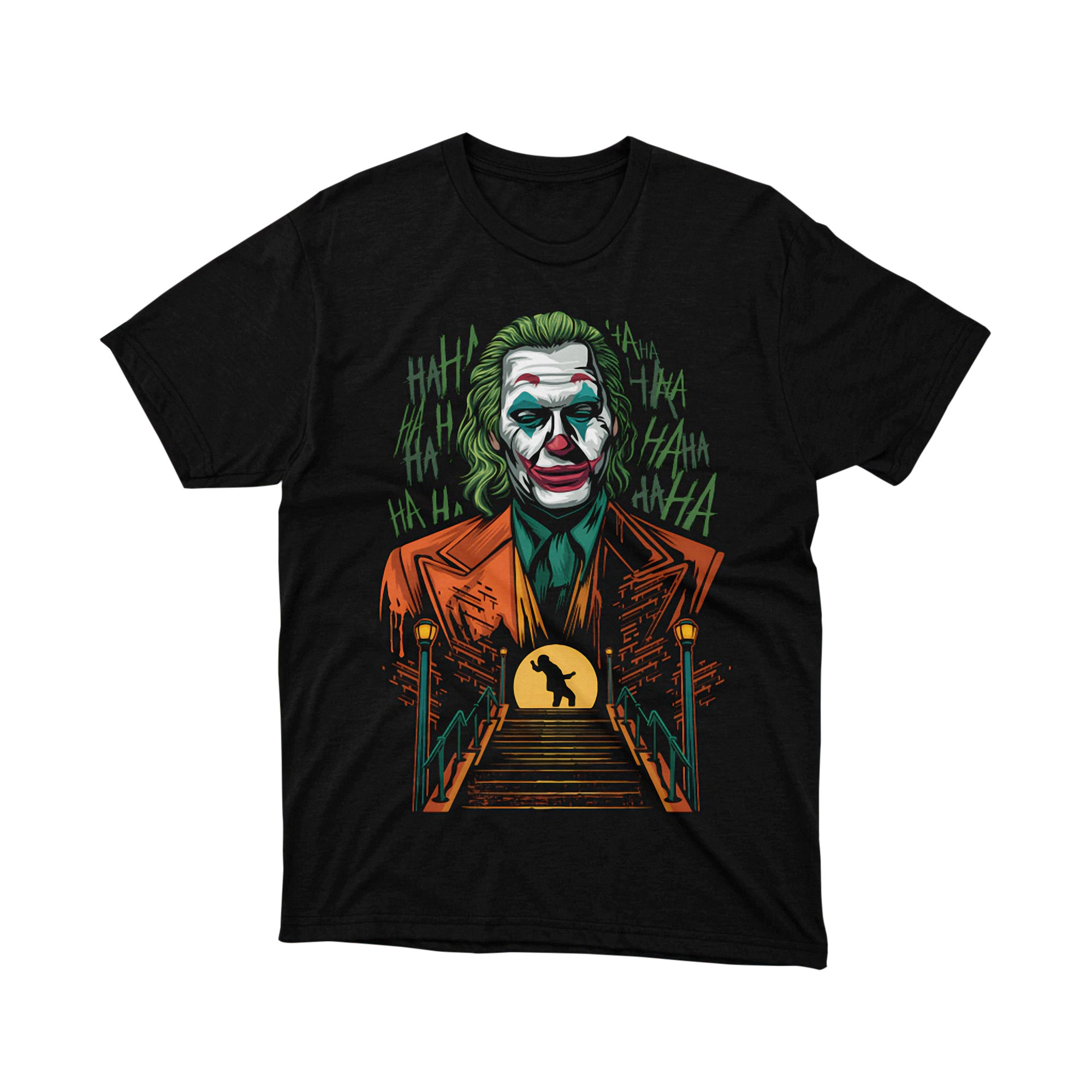 Joker Joaquin Phoenix Stairs Dancing T Shirt