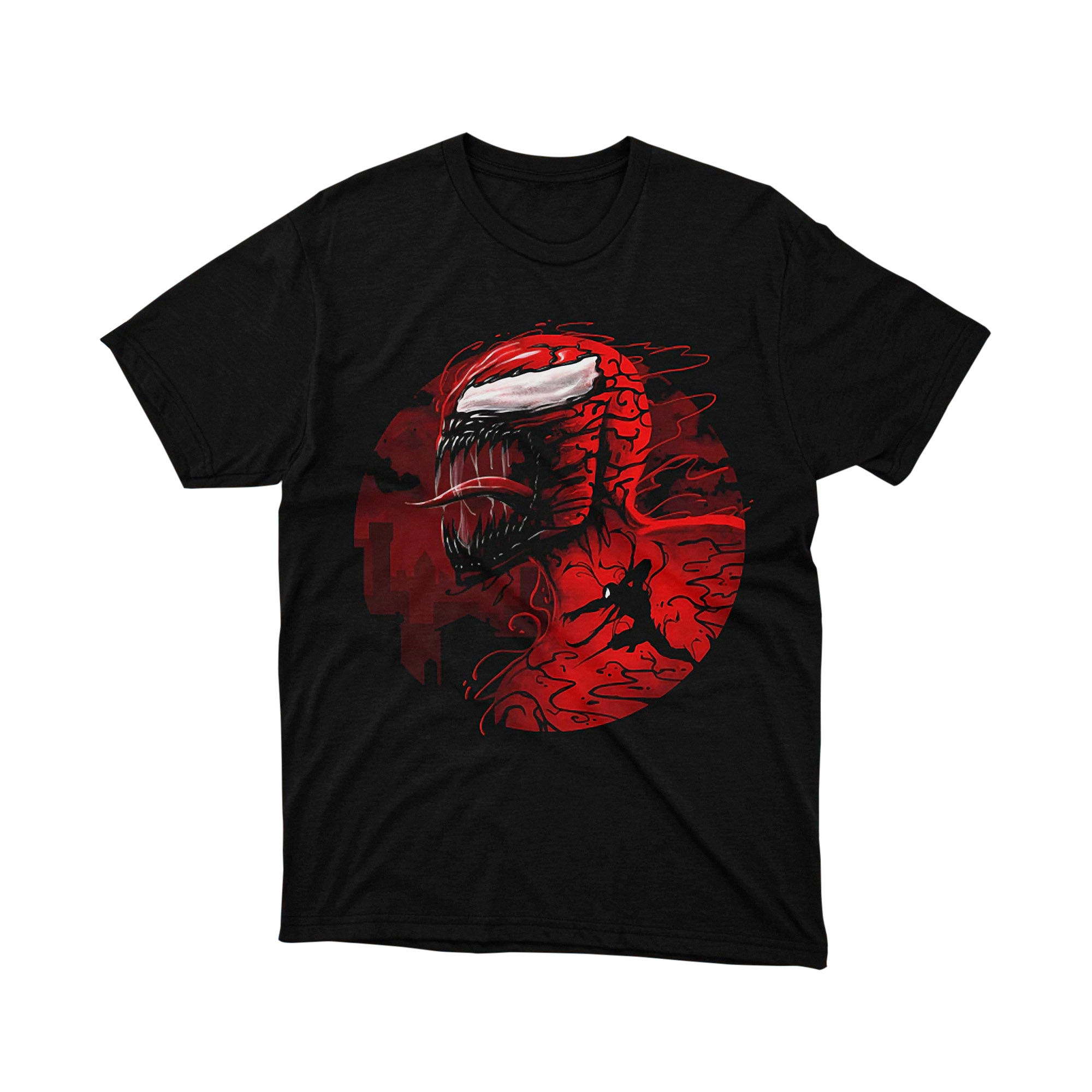 Marvel Carnage Symbiote Red Monster Urban T Shirt