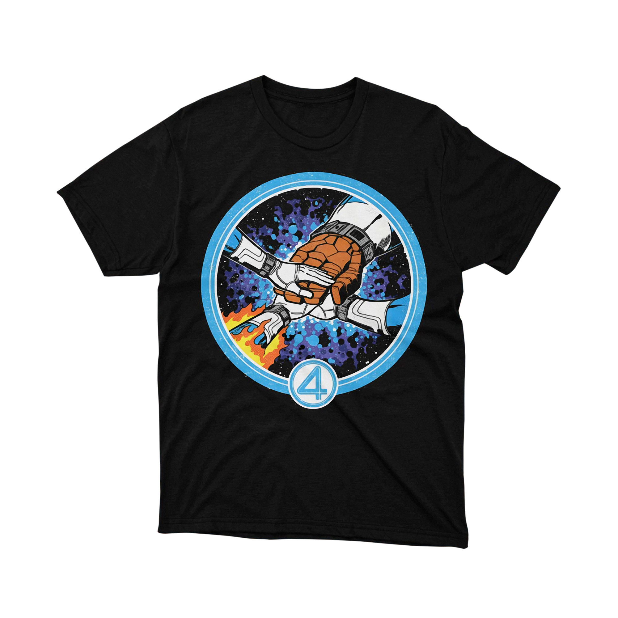 Marvel Fantastic Four Cosmic Launch Group T Shirt