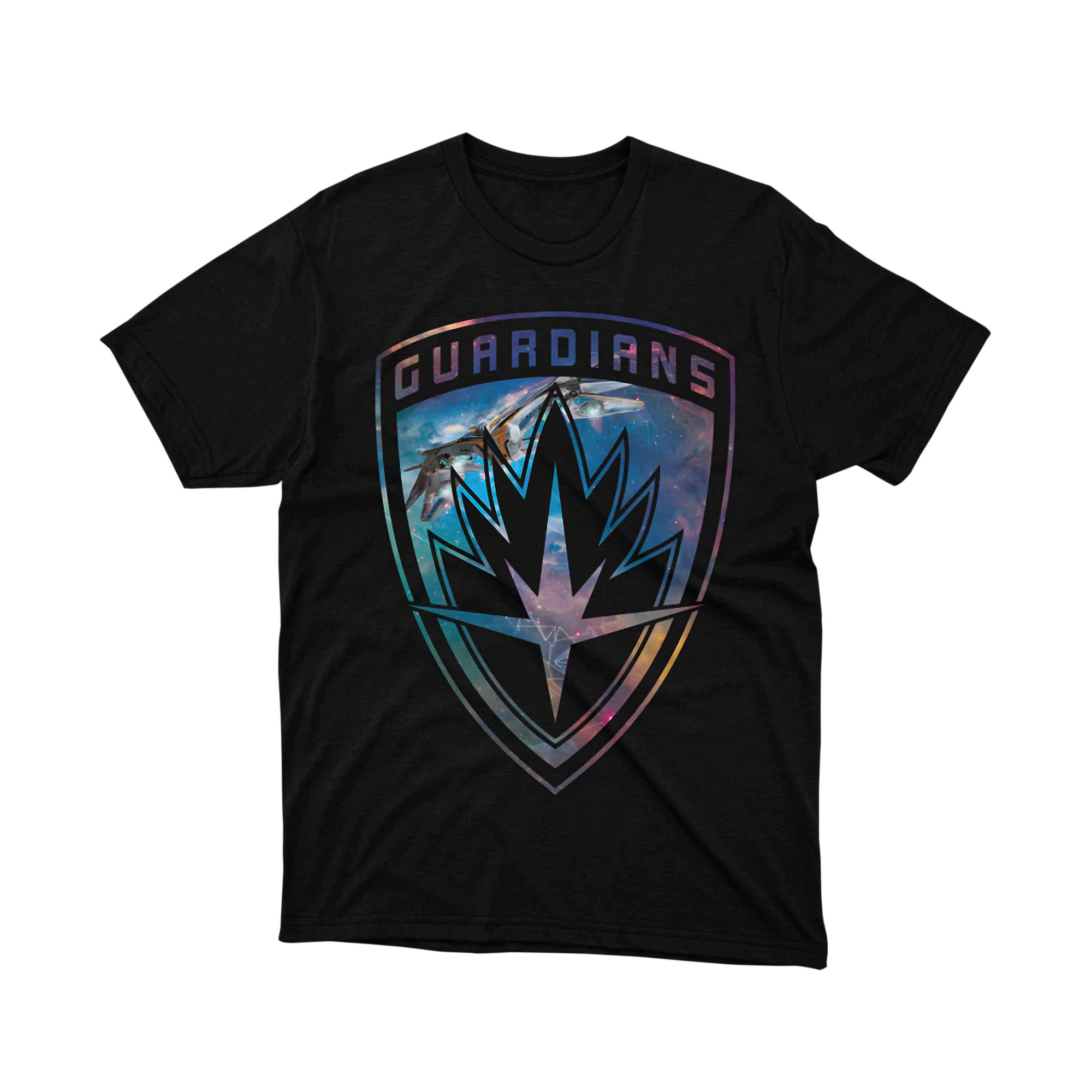 Marvel Guardians of the Galaxy Logo Cosmic T Shirt