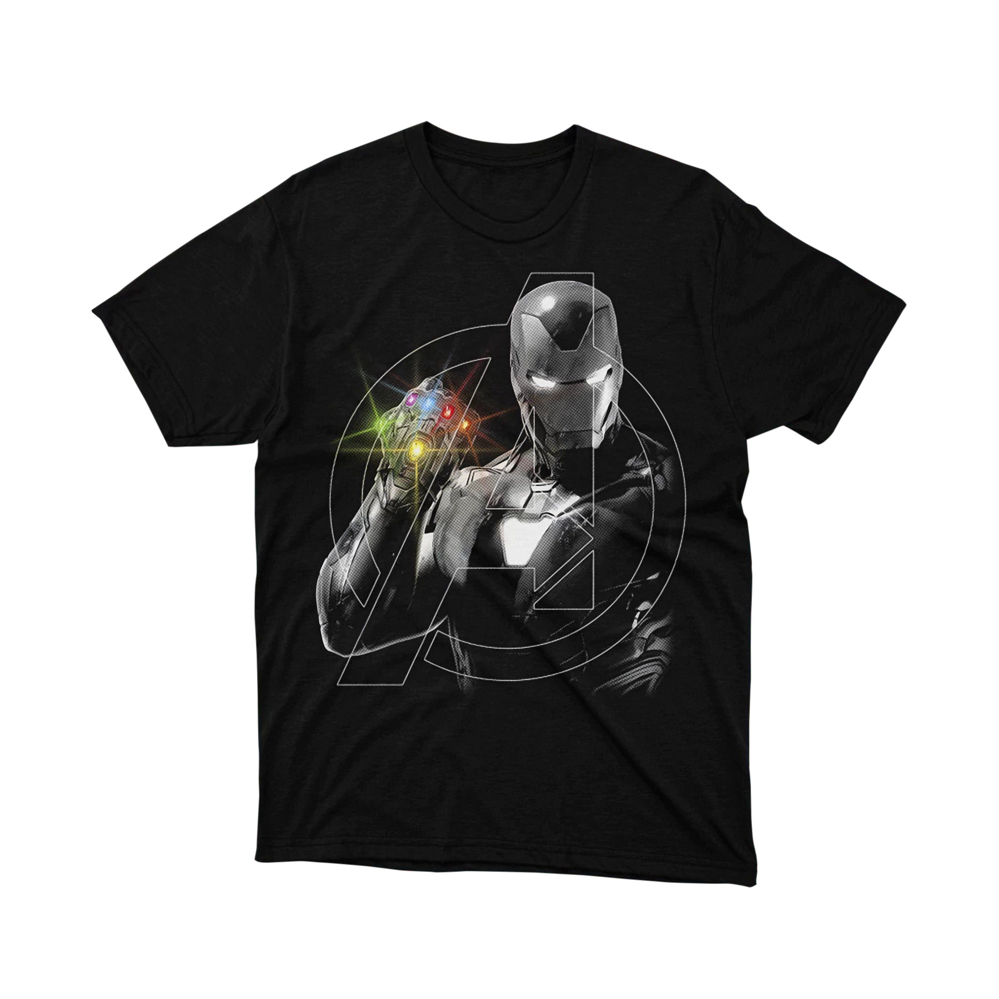 Marvel Iron Man Final Snap Avengers Gauntlet T Shirt