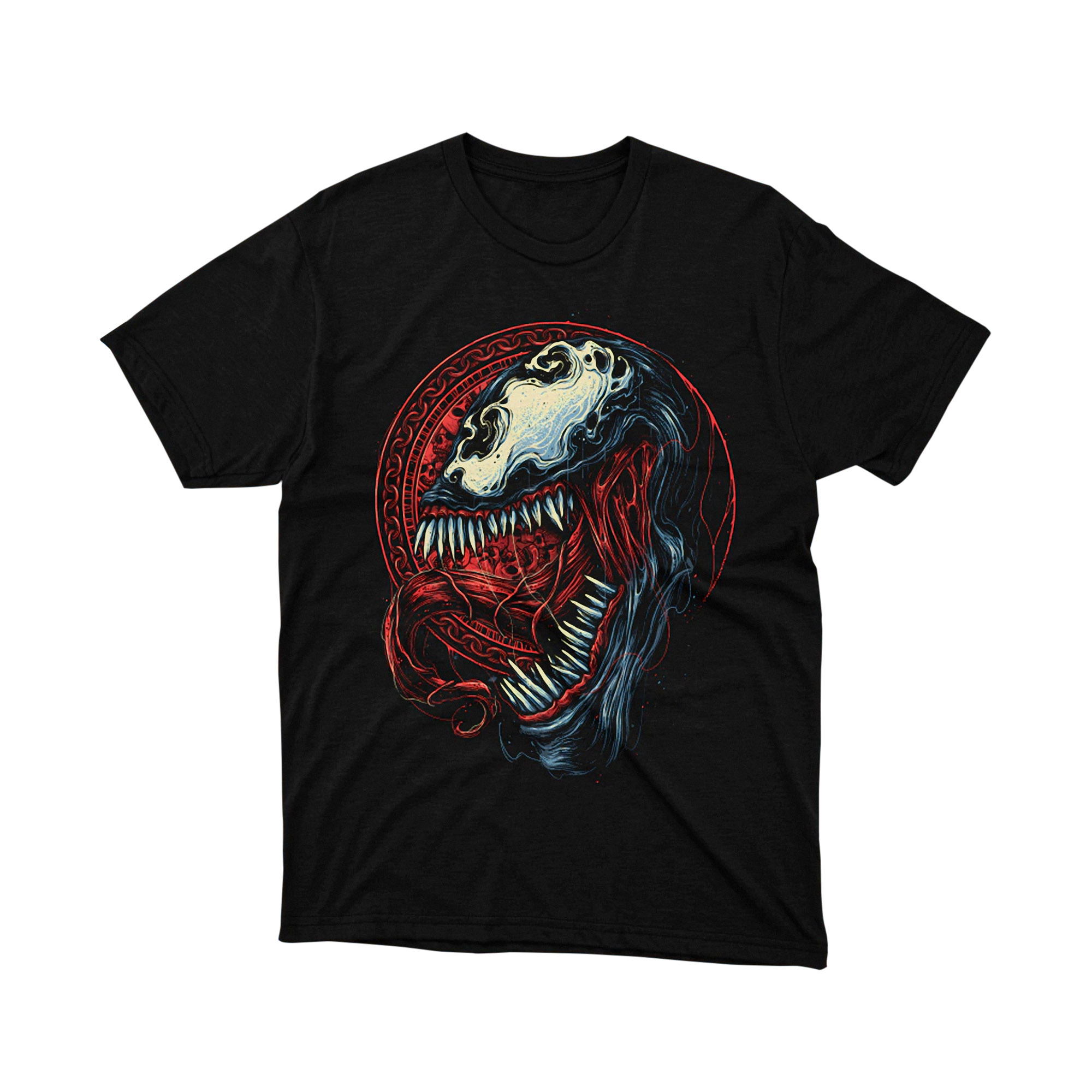 Marvel Venom Symbiote Tongue Graphic T Shirt
