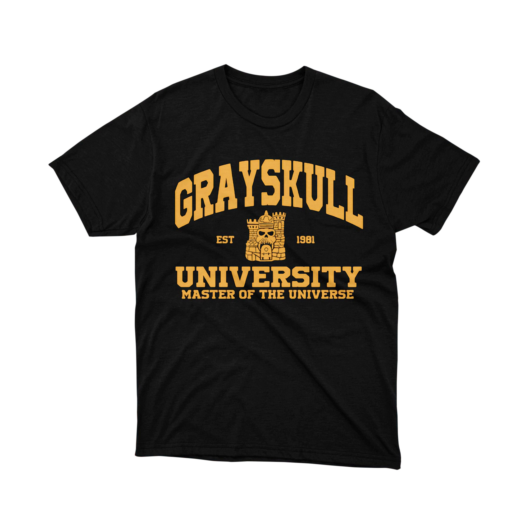 Masters of the Universe Grayskull University Retro T Shirt