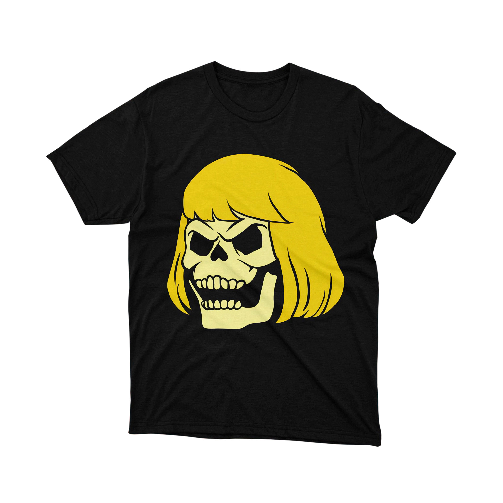 Masters of the Universe He Man Skeletor Skull Face T Shirt